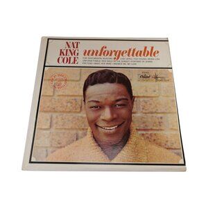 Nat King Cole Unforgettable (LP) Capitol Star Line DT 8 0357 Jazz Duophonic